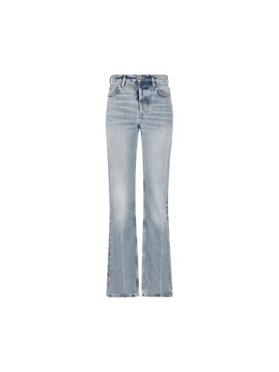 Saint Laurent Jeans In Sicily Blue