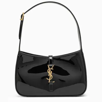 Saint Laurent Le 5 A 7 Black Shoulder Bag Women