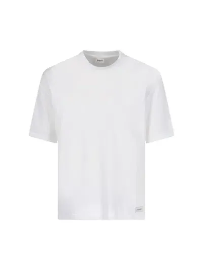 Saint Laurent Logo T-shirt In White