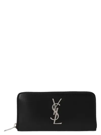 Saint Laurent Wallet In Black