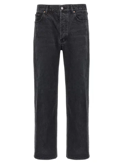 Saint Laurent Loose Jeans In Black