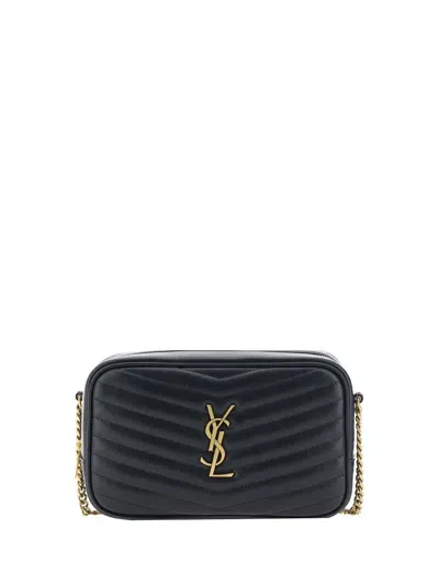 Saint Laurent Lou Shoulder Bag In Ner0