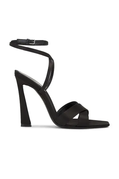 Saint Laurent Lydia Sandal In Black