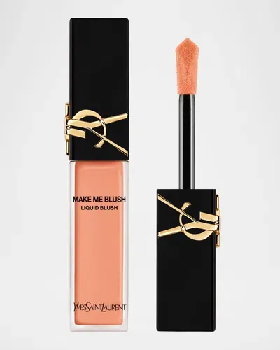 Saint Laurent Make Me Blush Blurring Liquid Blush In 57 Coral Clash