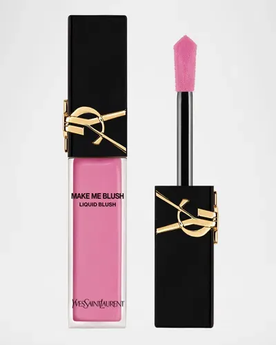 Saint Laurent Make Me Blush Blurring Liquid Blush In 66 Fuchsia Fling