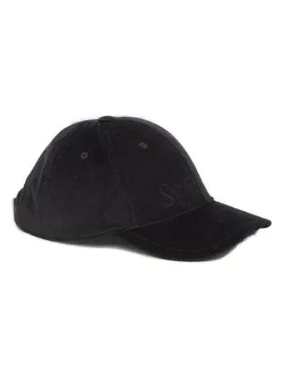 Saint Laurent Men's Baseball Cap In Black