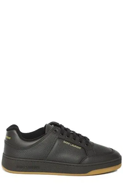 Saint Laurent Men's Low Sl/61 Sneaker In Black