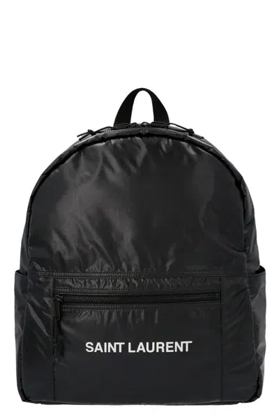 Saint Laurent Nuxx Backpack In Black