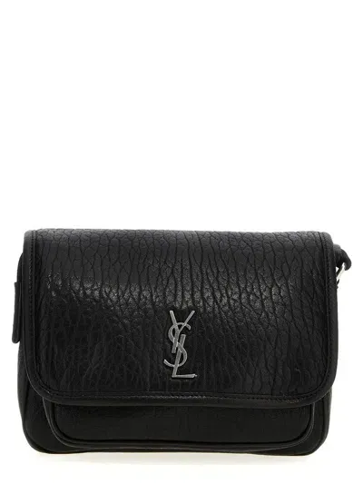 Saint Laurent 'messenger Small Niki' Crossbody Bag In Black