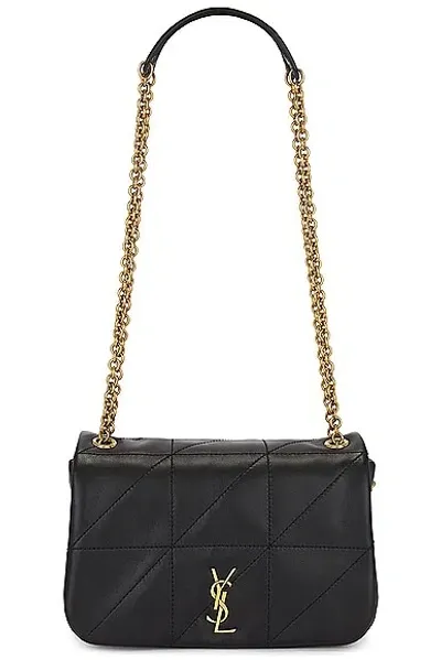 Saint Laurent Mini Jamie 4.3 Chain Bag In Nero