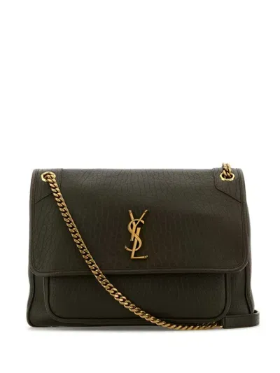 Saint Laurent Niki Bag In Green