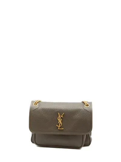 Saint Laurent Niki Medium Shoulder Bag In Green