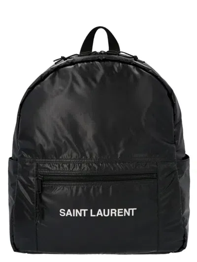 Saint Laurent 'nuxx' Backpack In Black