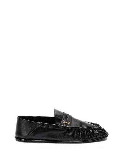 Saint Laurent Le Loafer Loafers In Black  