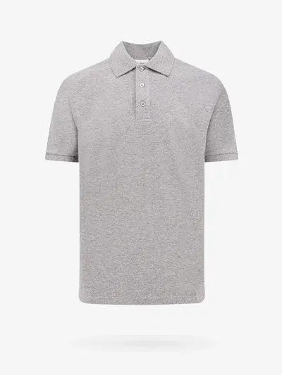 Saint Laurent Polo Shirt In Gray