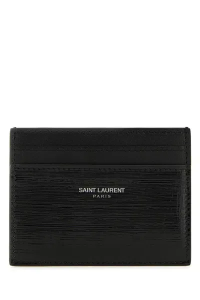 Saint Laurent Portafoglio-tu Nd  Male In Black