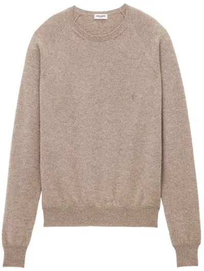 Saint Laurent Pull Clothing In Beige