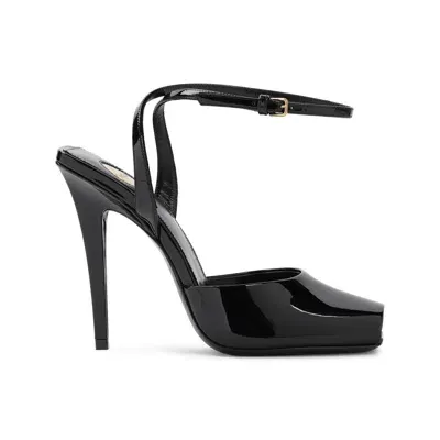 Saint Laurent Sandals In Black