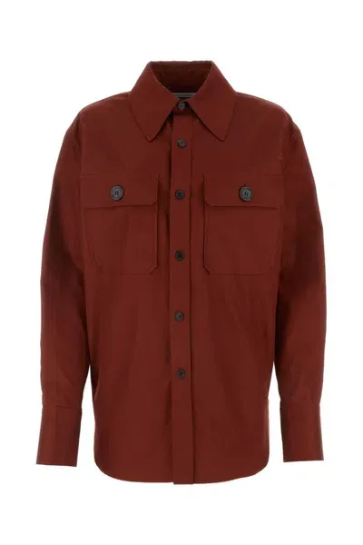 Saint Laurent Shirts In Red