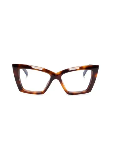 Saint Laurent Sl 657 Glasses In Brown