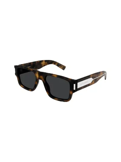 Saint Laurent Sl 659 - Havana Sunglasses In Multicolor