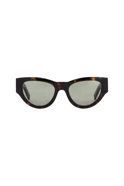 Saint Laurent Sl M94 Sunglasses In Brown