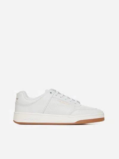 Saint Laurent Sneakers In Optic White