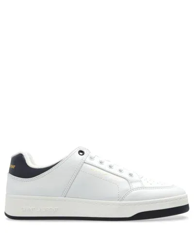 Saint Laurent Sl/61 Sneakers In White