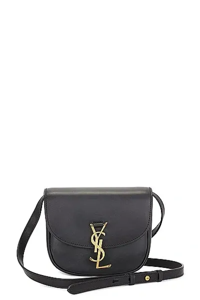 Saint Laurent Small Kaia Satchel Bag In Noir