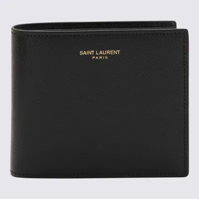 Saint Laurent Small Leather Goods In Black