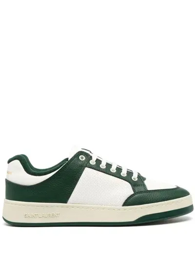 Saint Laurent Sneakers In Green