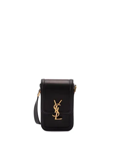 Saint Laurent `solferino` Mini Bag In Black  