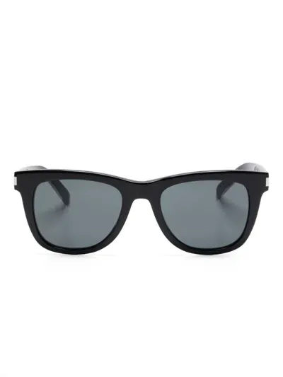 Saint Laurent Square-frame Sunglasses In Black