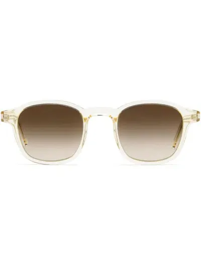 Saint Laurent Square-frame Sunglasses In Green