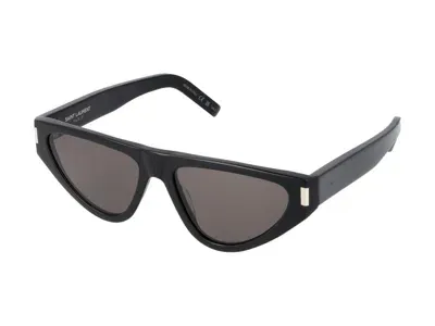 Saint Laurent Sunglasses In Black Black Black