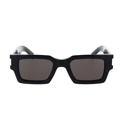 Saint Laurent Sunglasses In Black Crystal Grey