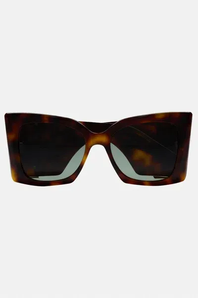 Saint Laurent Sunglasses In Medium Havana