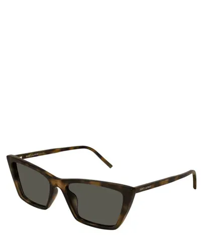 Saint Laurent Sunglasses Sl 737 Mica Thin In Brown