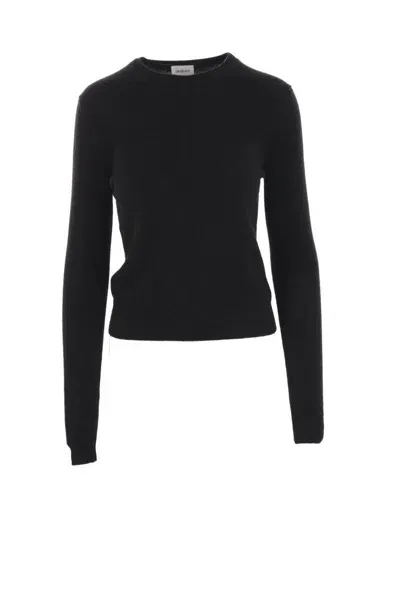 Saint Laurent Sweaters In Black