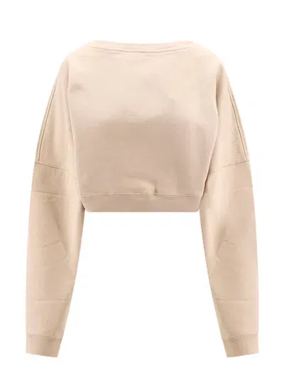 Saint Laurent Sweatshirt In Poudre