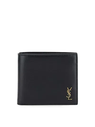 Saint Laurent Wallet In Black