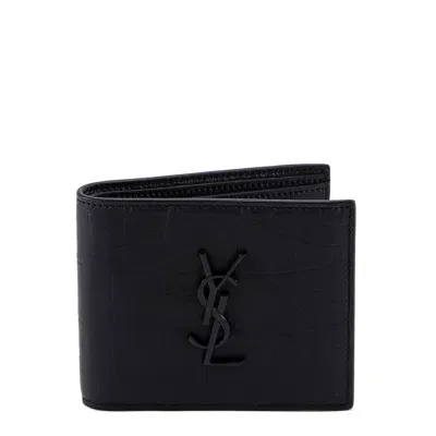 Saint Laurent Wallet In Black