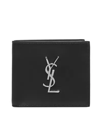 Saint Laurent Wallets In Black