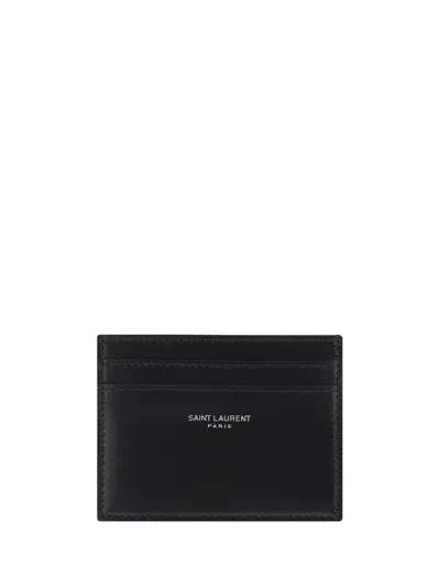 Saint Laurent Wallets In Black