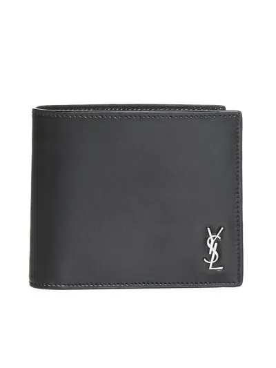 Saint Laurent Wallets In Black