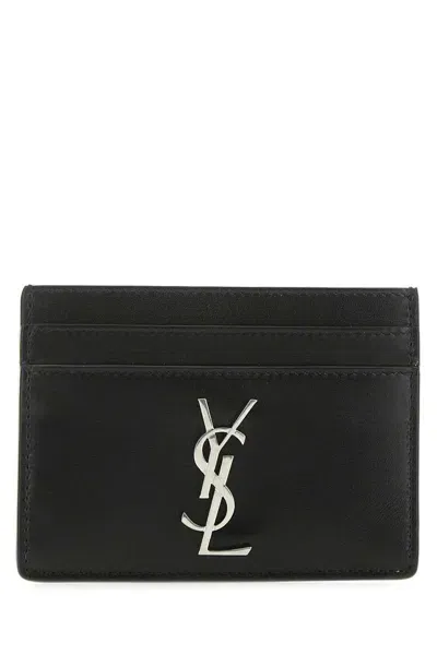 Saint Laurent Wallets In Black