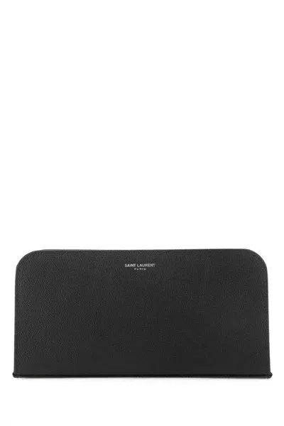 Saint Laurent Wallets In Black