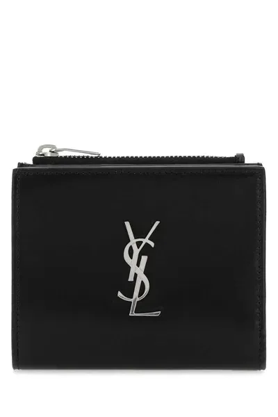 Saint Laurent Wallets In Black