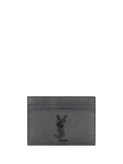 Saint Laurent Wallets In Grey