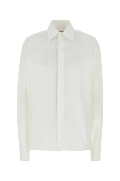 Saint Laurent White Poplin Shirt